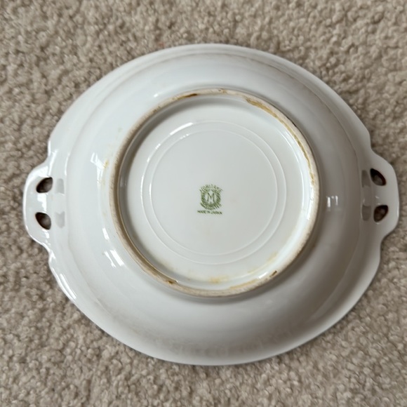 Gorgeous Vintage Noritake Hand Painted Serving Dish - Picture 9 of 14